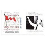 Rocket Scientist Hermann Oberth signed space cover