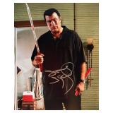 Machete Steven Seagal signed photo