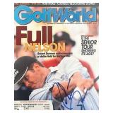 Robert Damron signed 2001 Golf World magazine