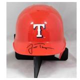 Justin Thompson Texas Rangers Signed Mini...