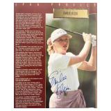 Emilee Klein signed 1996 JC Penney Classic LPGA...