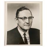 U.S. Representative Fred Schwengel signed photo