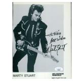 Country Singer Marty Stuart  Signed Cut 7x10...