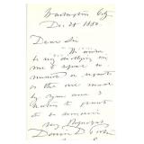 Union Admiral David D. Porter Signed Civil War Let