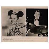 Disney Mouseketeer Cubby O'Brien signed photo