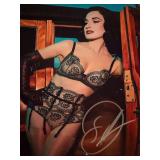 Dita Von Teese signed photo
