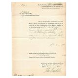 Artic Explorer Sir John Franklin Signed Document