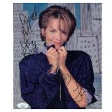 Back to the Future Lea Thompson Signed Photo JSA