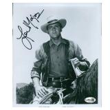 Big Valley Lee Majors Signed Photo JSA