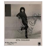 Singer Rita Coolidge signed photo