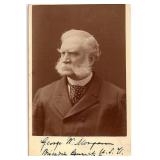 George Washington Morgan Signed Civil War Photo