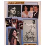 Olympic Champion Nadia Comaneci signed photo