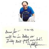 Herman Darvick Signed Item