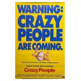 Crazy People 1990 original movie poster