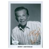 The Dick Van Dyke Show Morey Amsterdam Signed 5x7.