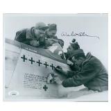 WWII Fighter Pilot William H. Allen Signed Photo J