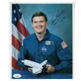 Astronaut Bruce E. Melnick signed photo. JSA Authe