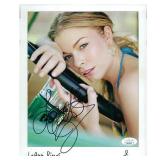Singer LeAnn Rimes Signed Photo JSA