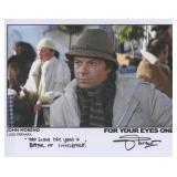 For Your Eyes Only John Moreno Signed Photo