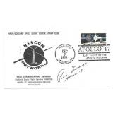 Astronaut Ron Evans signed space cover