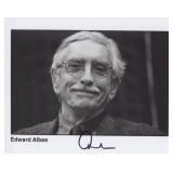 Edward Albee Signed Photo