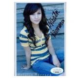 Zoey Kristin Herrera Signed Photo JSA
