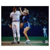 Morganna The Kissing Bandit Signed 8x10 Matte Phot