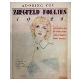 Adoring You Ziegfeld Follies unsigned sheet music