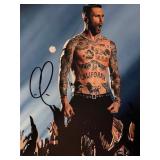 The Voice Adam Levine signed photo
