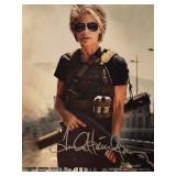 The Terminator Linda Hamilton signed movie photo