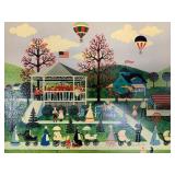 Wooster Scott signed serigraph.
