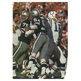 Chuck Howley signed magazine photo