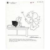Randy Glasbergen signed original hand drawn sketch