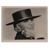Singer and songwriter Peggy Lee signed photo