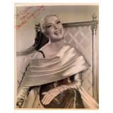 On The Riviera Corinne Calvet signed photo