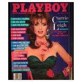 Playboy Magazine July 1986 Carrie Leigh Issue