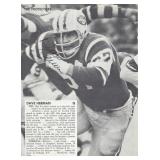 Dave Herman signed magazine photo