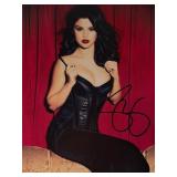 Selena Gomez signed photo