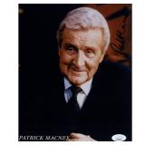 The Avengers Patrick Macnee Signed 8x10 Matte...