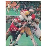 Larry Brown signed magazine photo
