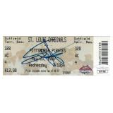 Sammy Hagar signed ticket JSA