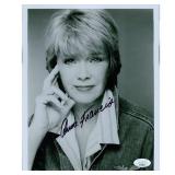 Forbidden Planet Anne Francis signed photo. JSA...