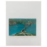 San Francisco Golden Gate Bridge vintage post card