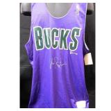 Milwaukee Bucks Glenn Robinson Signed Jersey