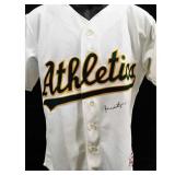 Oakland Athletics Rollie Fingers Signed Jersey