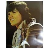 Donnie Osmond signed book photo