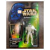 Star Wars unsigned Stormtrooper action figure