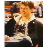 The Bourne Identity Matt Damon Signed Movie Photo