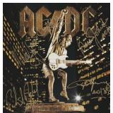 AC/DC Stiff Upper Lip band signed CD
