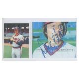 MLB Dave Chalk signed photo